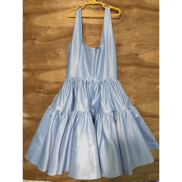 NWT Dream Dress Twirl Dress Missy Ingenue Blue S Chelsea Reece - Picture 2 of 8